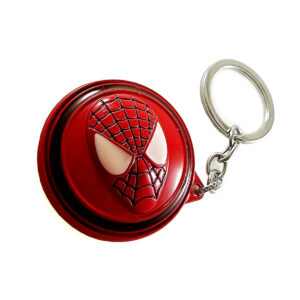 Spider-Man Face Metal Keychain