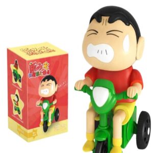 Sinchan cartoon action figure on Tricycle