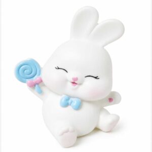 Lollipop bunny night lamp