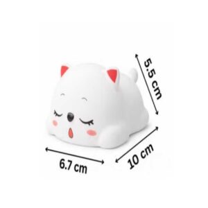 Cute sleeping cat light lamp