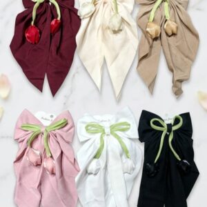 Big bow hair clip